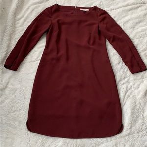 BANANA REPUBLIC Long Sleeve Crepe Dress 👗